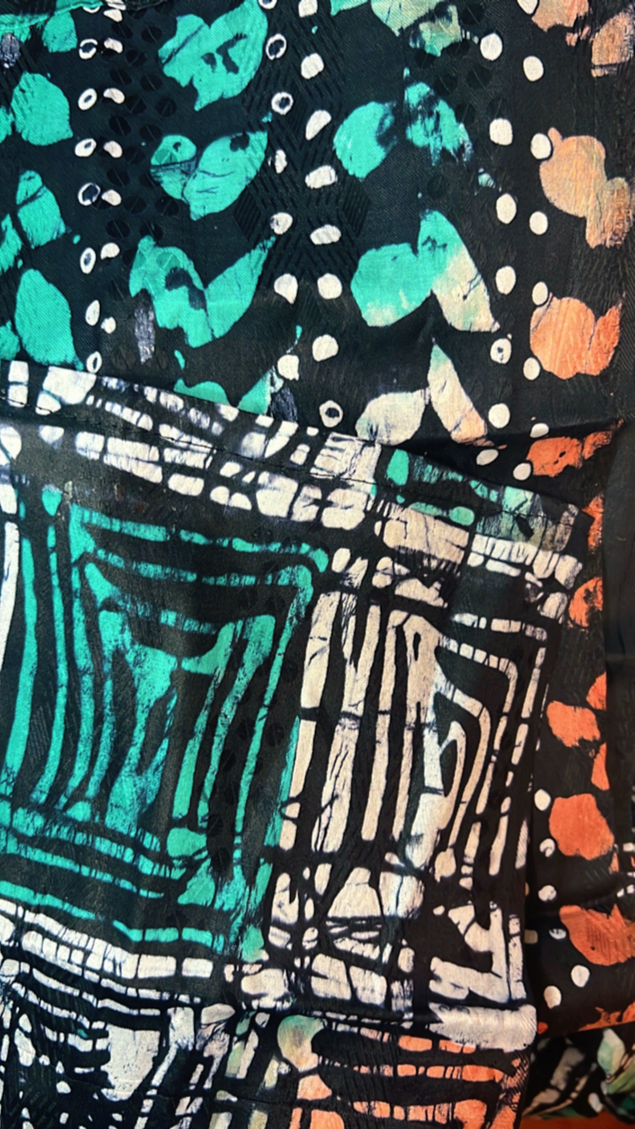 Yeye’s Indigo SS24 Wrapskirt (headwrap included)