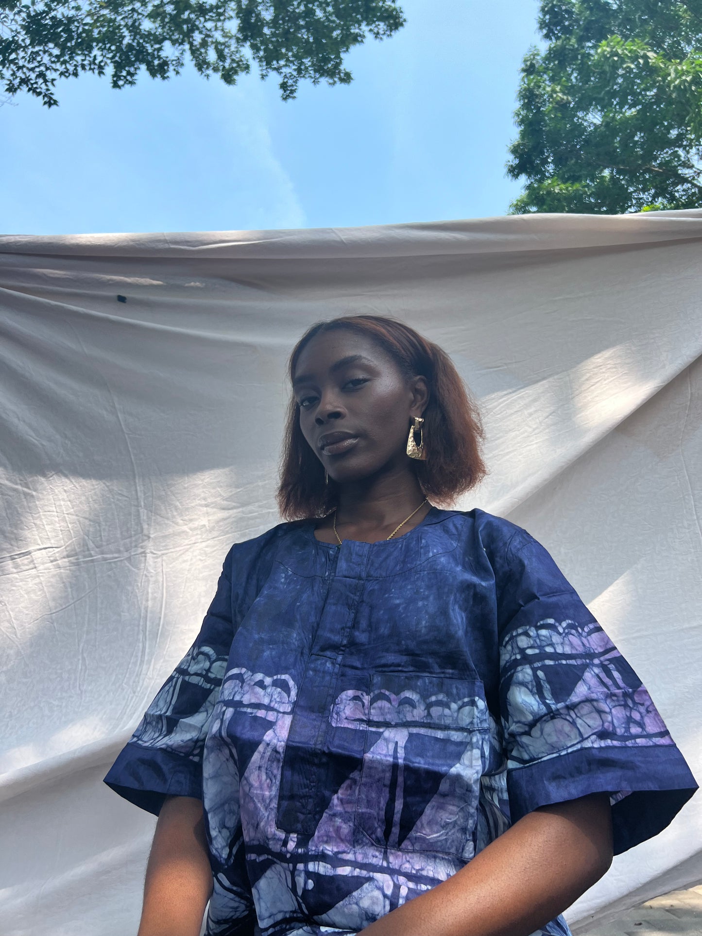 Yeye’s Indigo Unisex Top