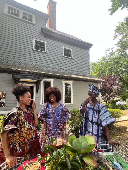 Yeye’s Indigo Dresses