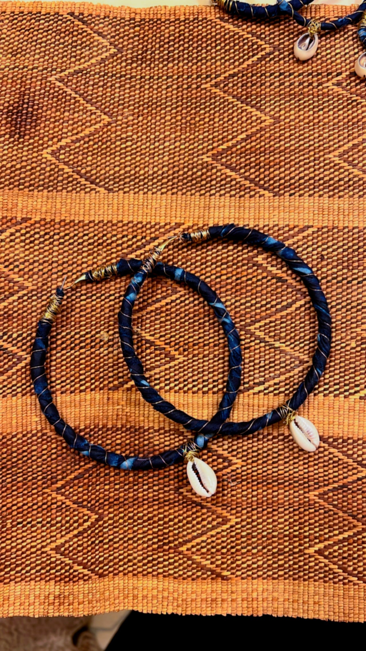 Yeye’s Indigo Earrings