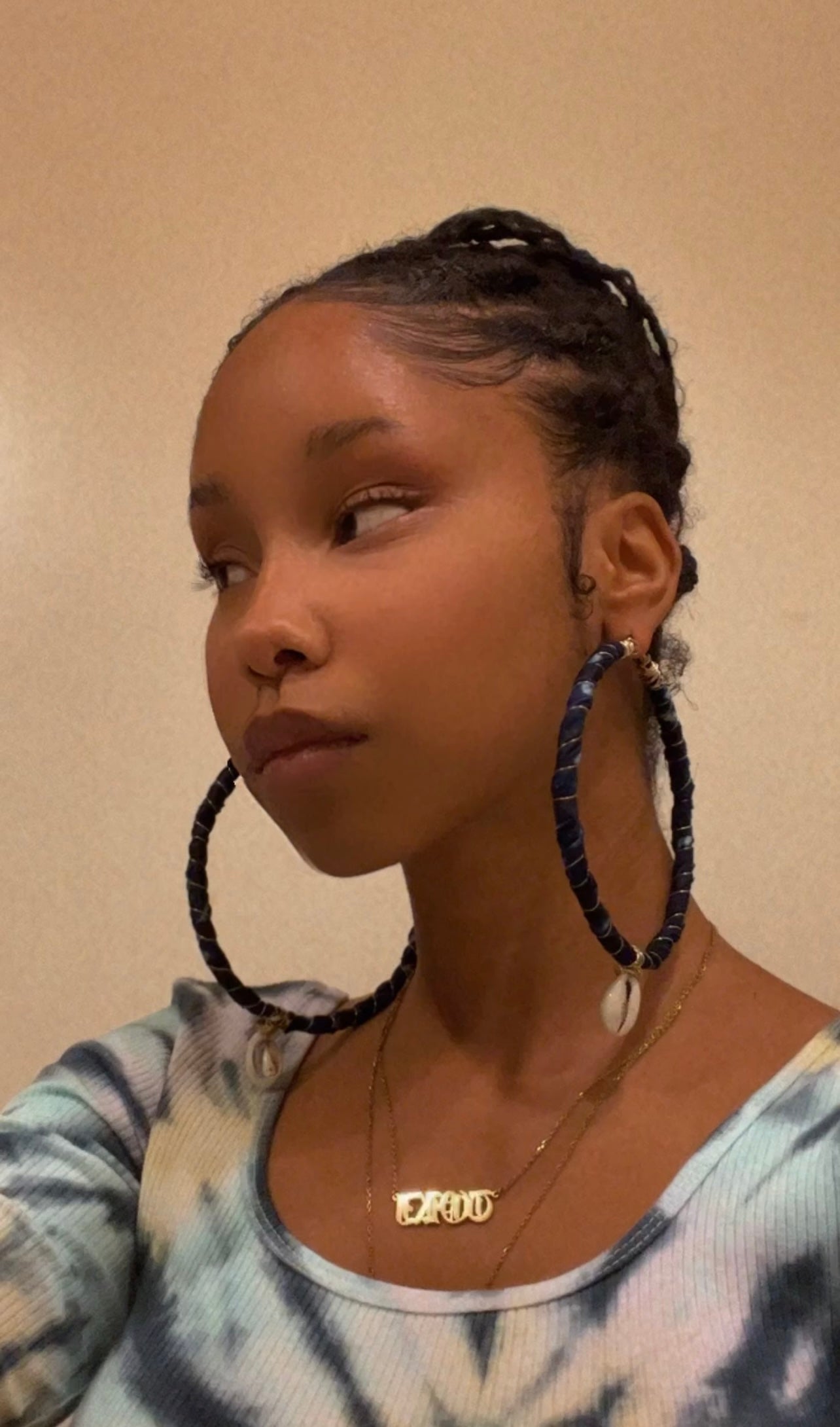 Yeye’s Indigo Earrings