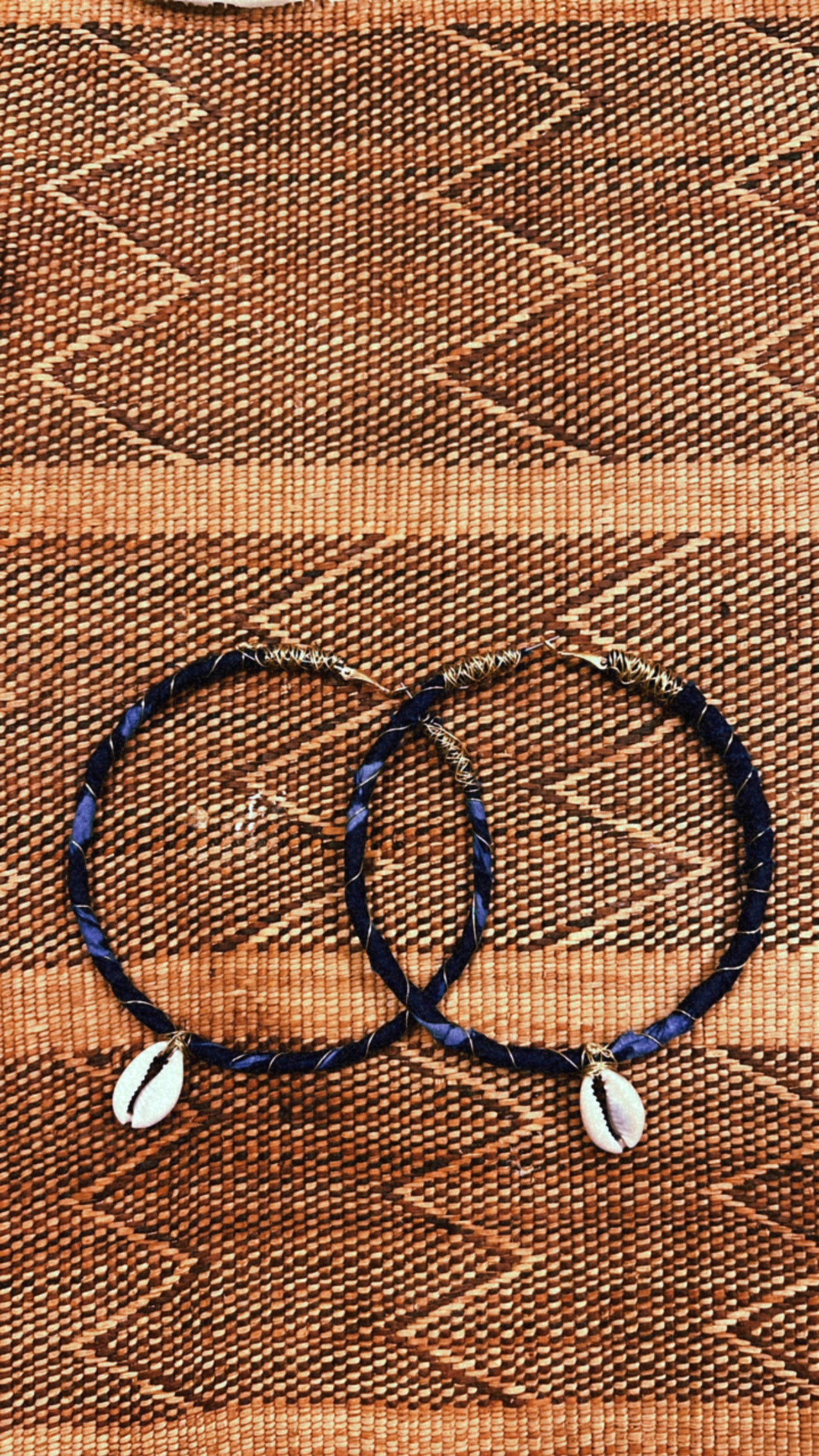 Yeye’s Indigo Earrings