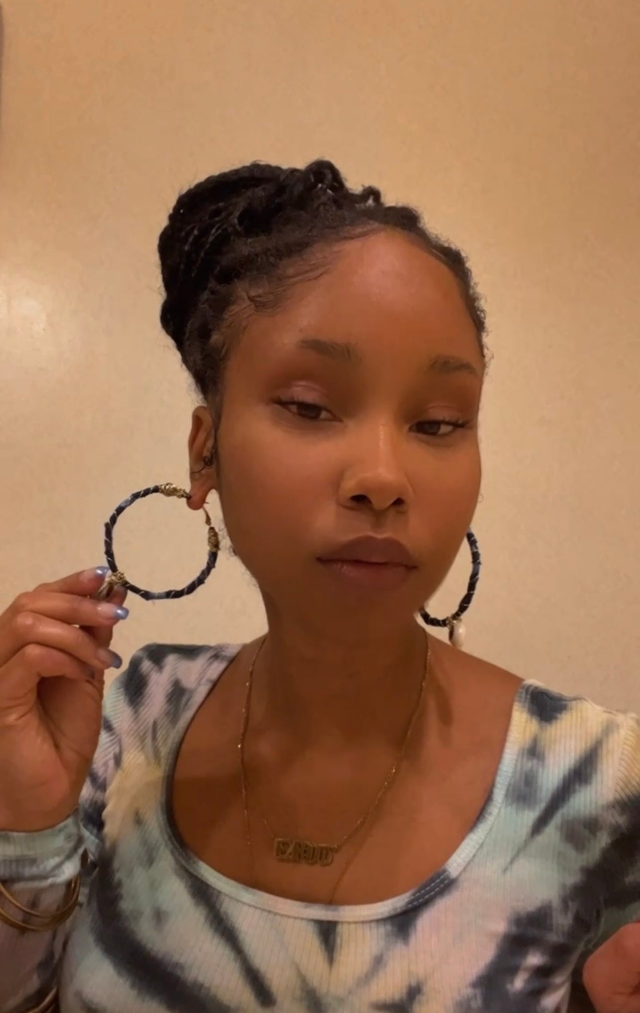 Yeye’s Indigo Earrings