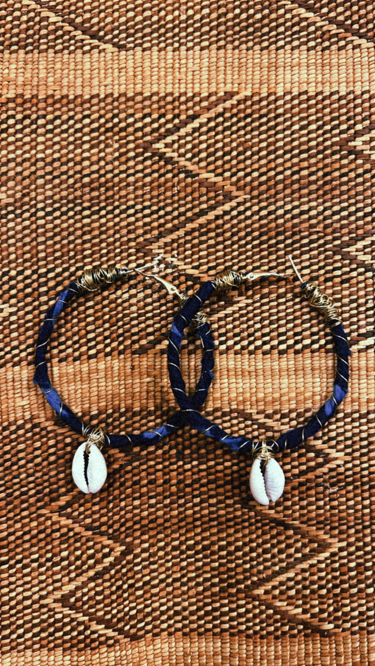 Yeye’s Indigo Earrings